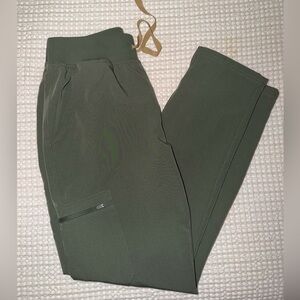 Figs High Waisted Yola Skinny Moss/S